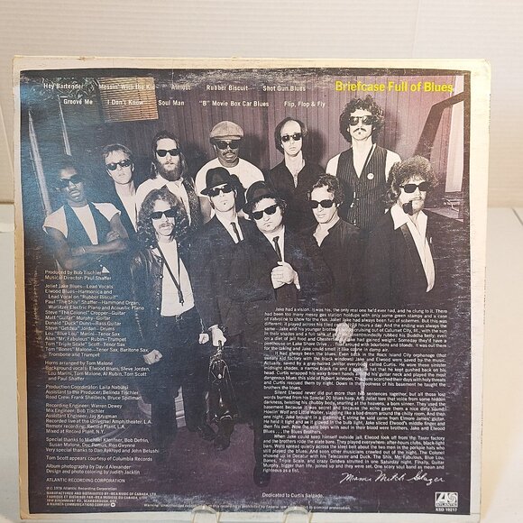 Blues Brothers ~ Briefcase Full Of Blues (Vinyl LP, 1978) - Picture 4 of 4